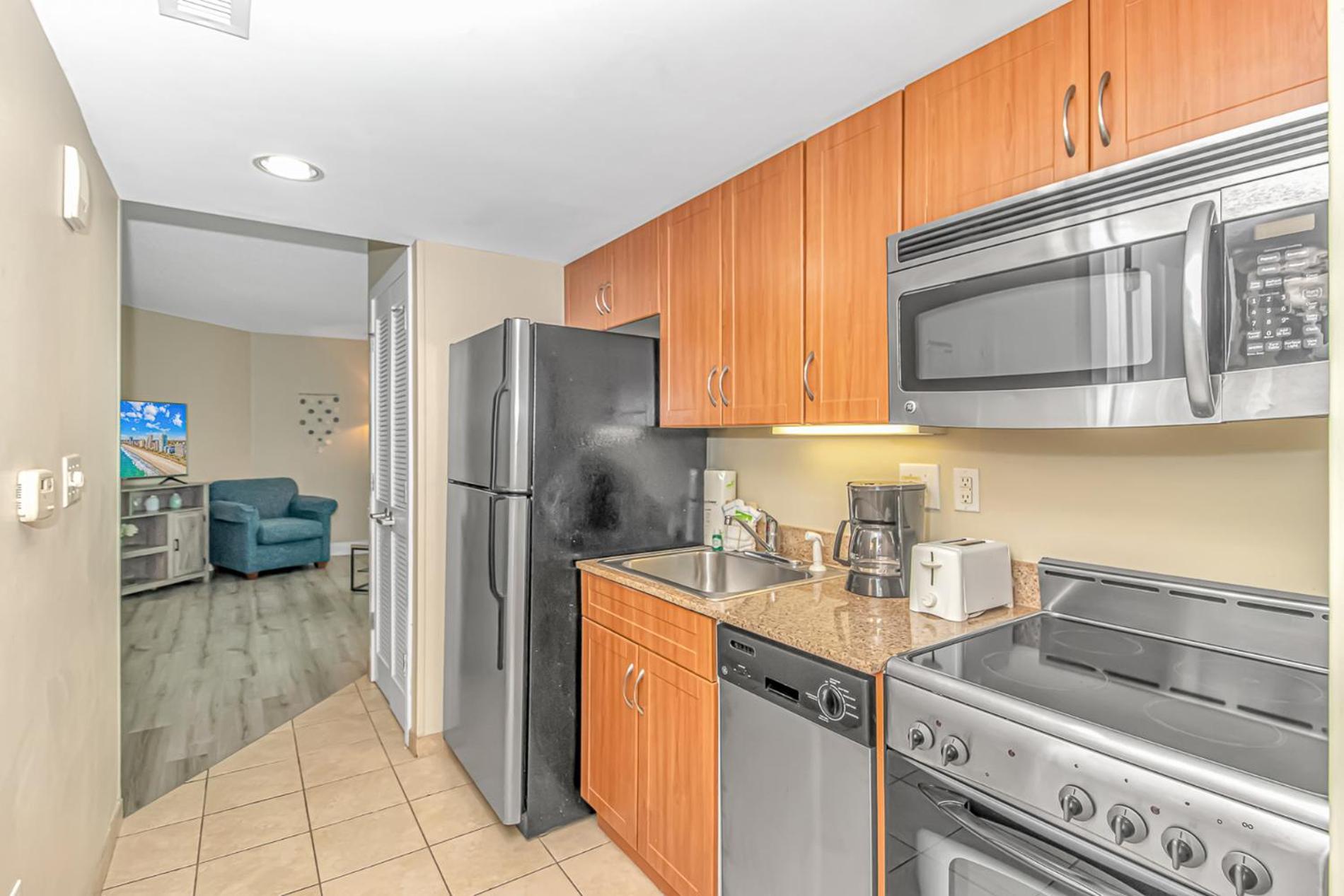 1 Bedroom Oceanview Penthouse At Sandy Beach! 1905 Myrtle Beach