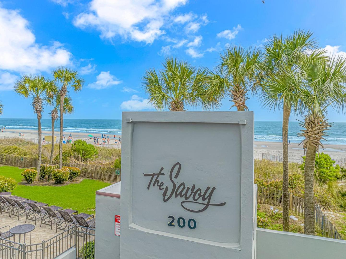 Resort Beautifully Updated 1br- Spectacular Oceanfront Views-the Savoy Unit 102 Myrtle Beach