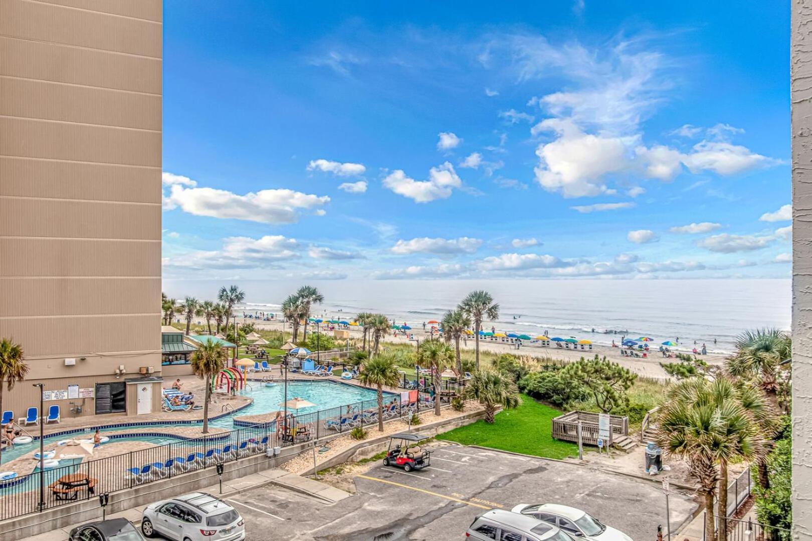 Resort Beautifully Updated 1br- Spectacular Oceanfront Views-the Savoy Unit 102 Myrtle Beach
