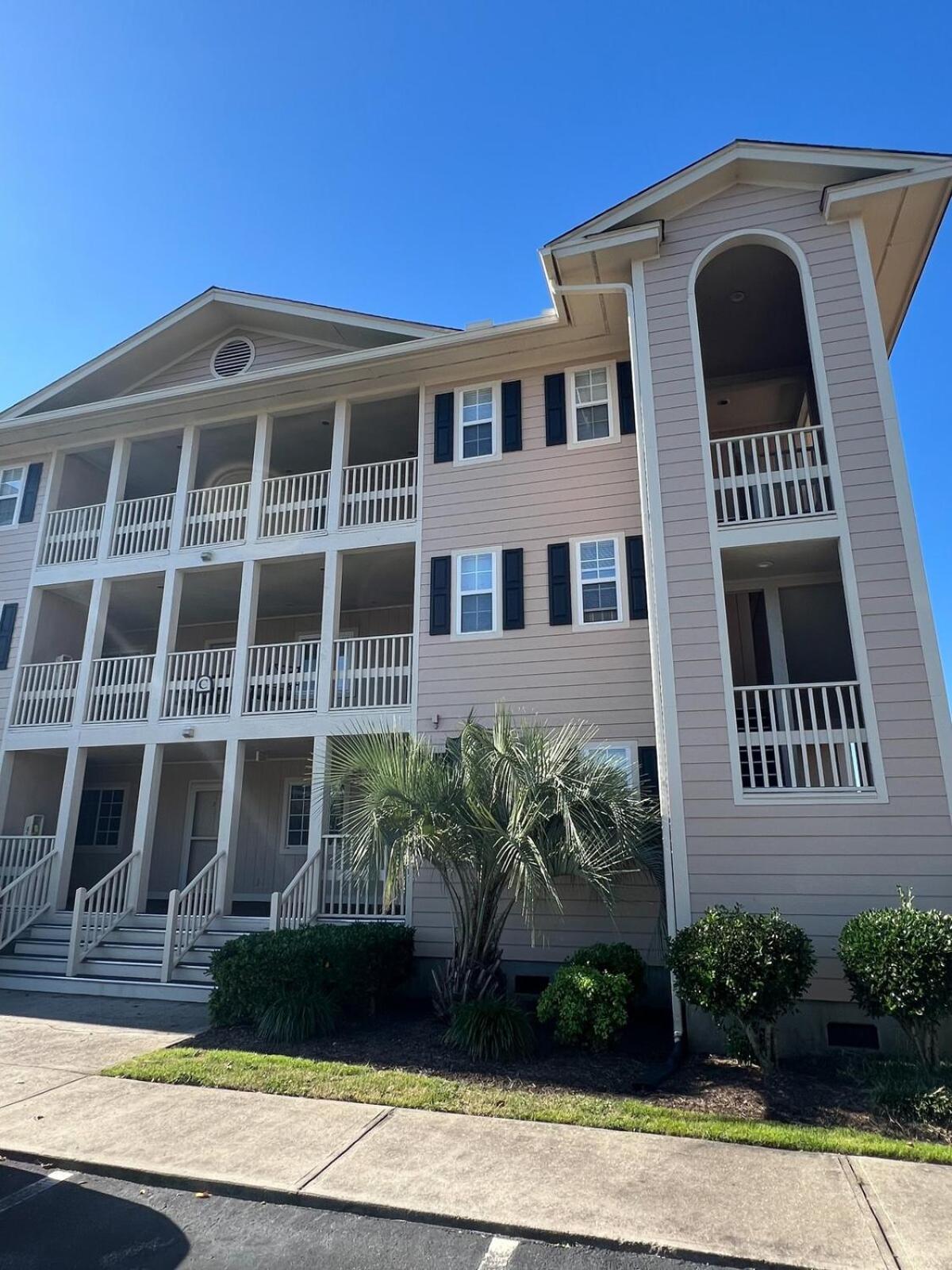 Cherry Grove 1br Screened Porch 2nd Floor View *