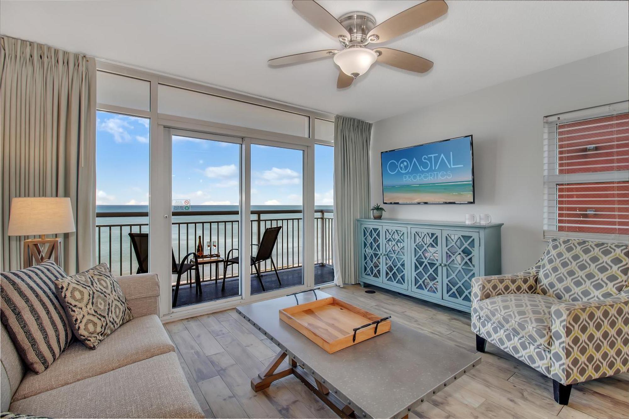 Apartment Oceanfront Work From Here Location! 1157 *
