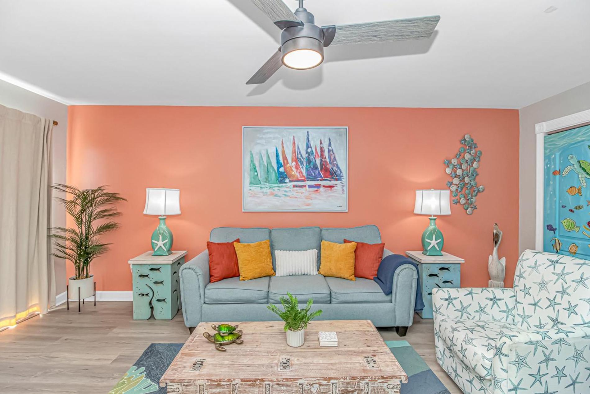Modern 1br With Ocean Views! Cozy & Quiet! Ov902