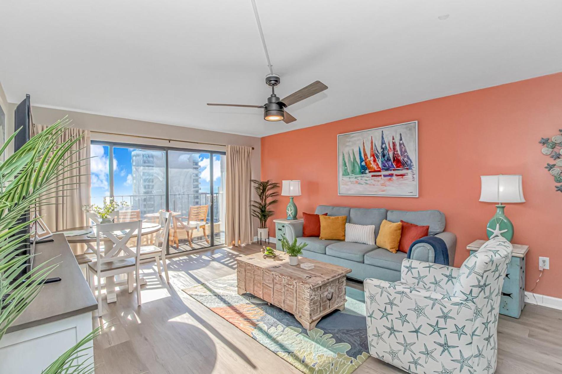 Modern 1br With Ocean Views! Cozy & Quiet! Ov902 *