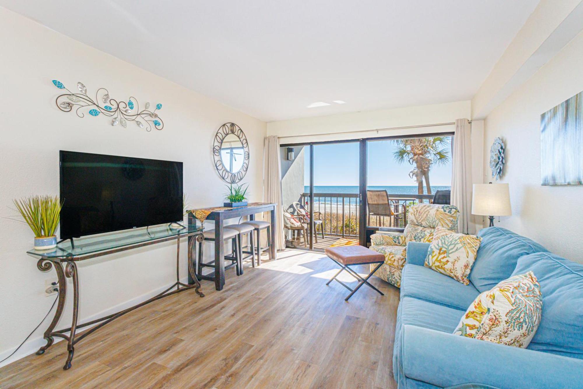 Beautifully Updated 1br- Spectacular Oceanfront Views-the Savoy Unit 102