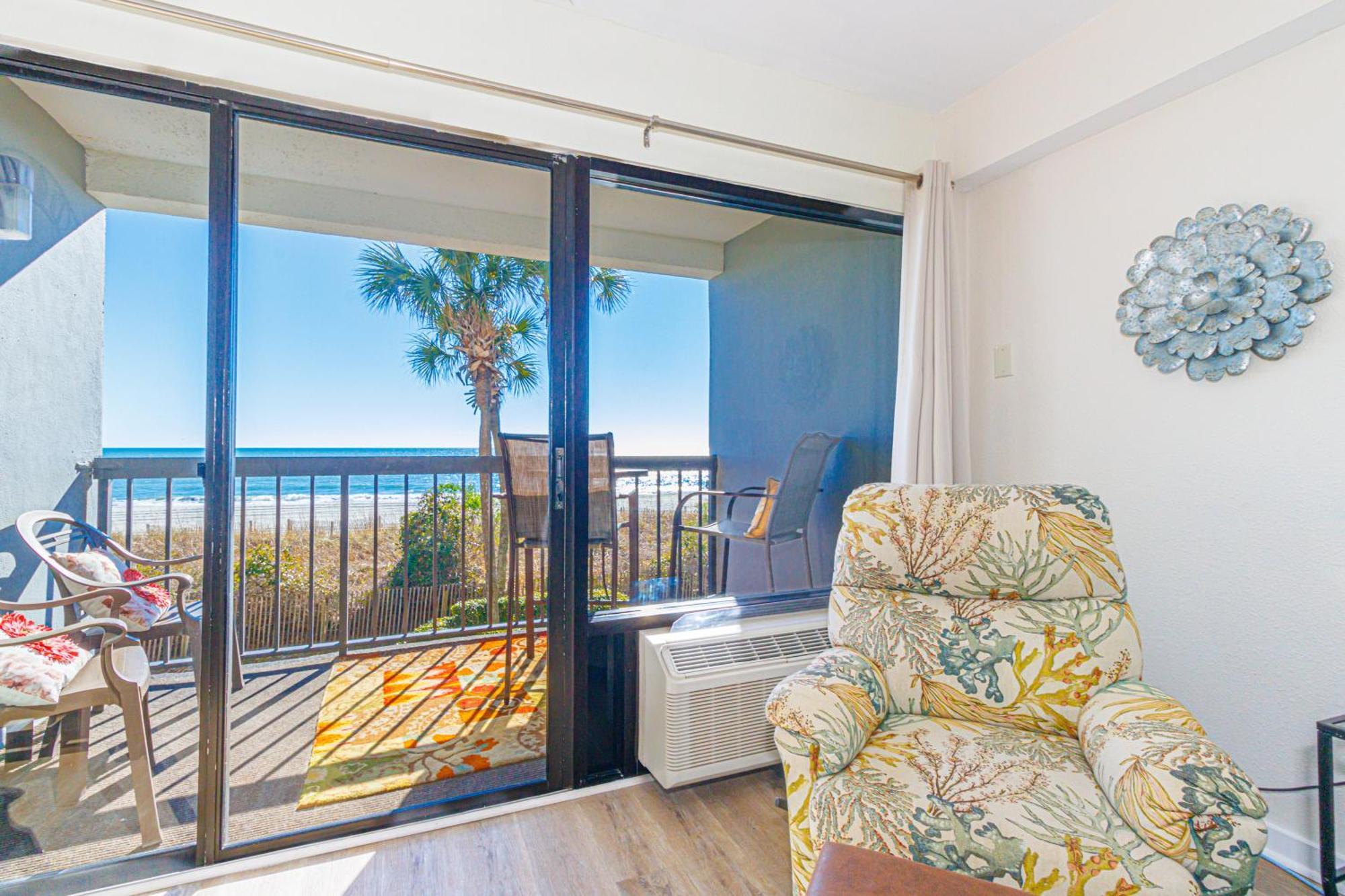 Beautifully Updated 1br- Spectacular Oceanfront Views-the Savoy Unit 102 Myrtle Beach