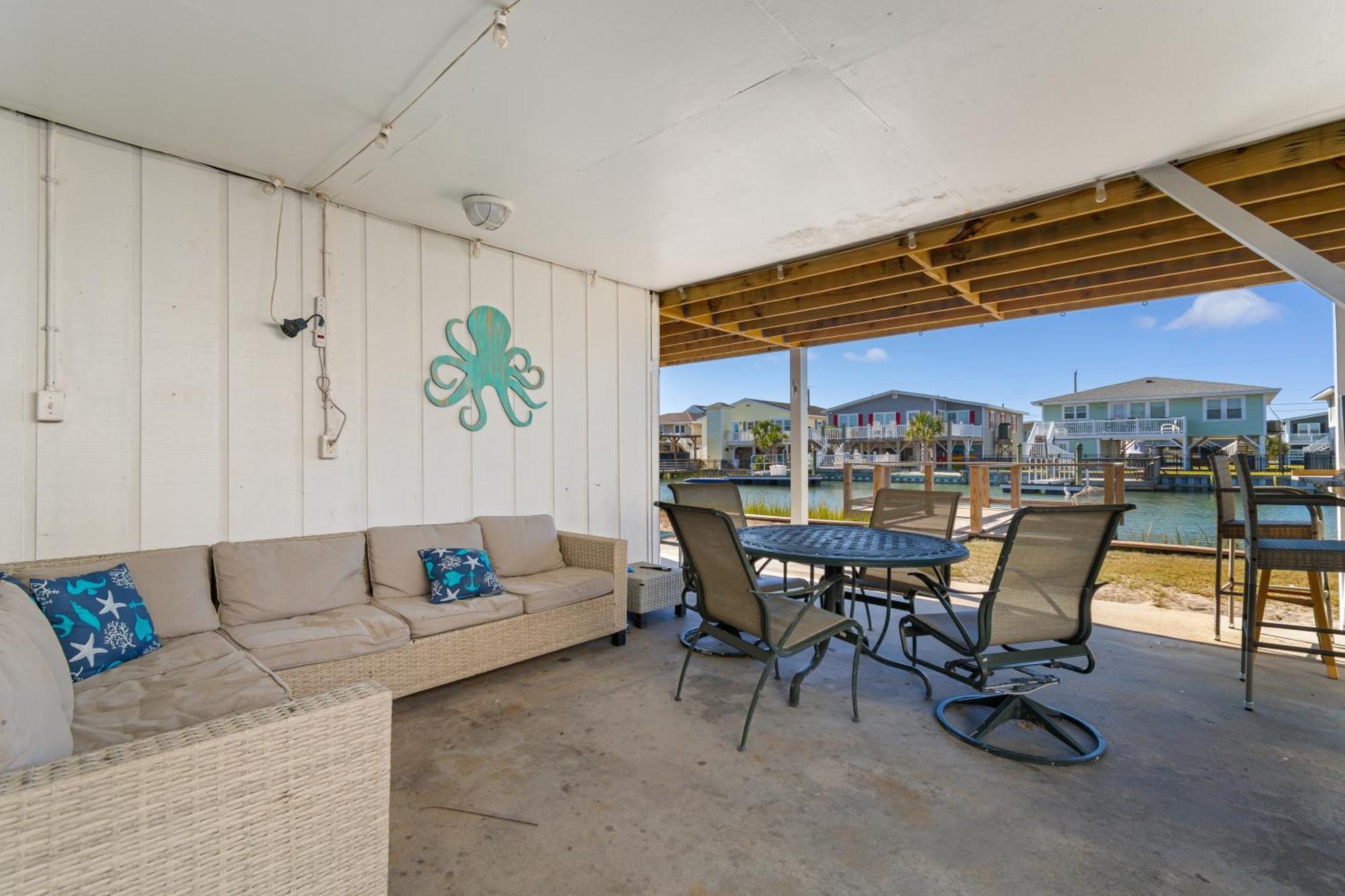 Waterview Channel Home- 7 Beds Dock Outdoor Bar