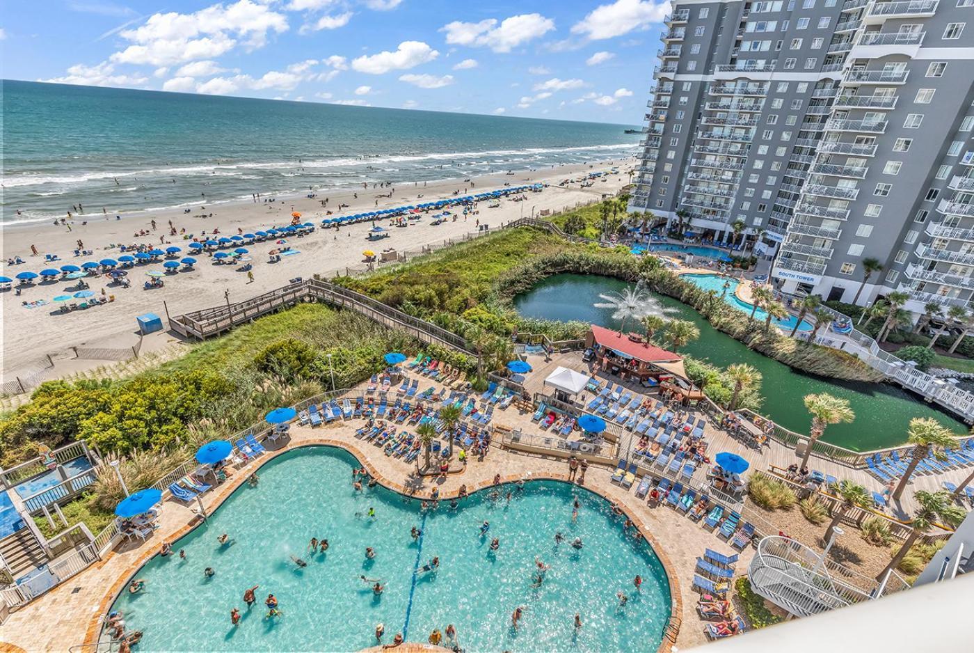 Aparthotel Oceanfront Heated Indoor Pool Hot Tub King Bed Myrtle Beach