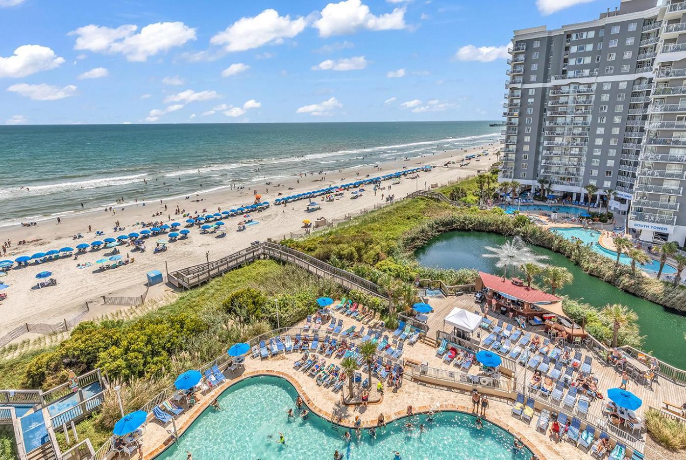 Oceanfront Heated Indoor Pool Hot Tub King Bed * Myrtle Beach