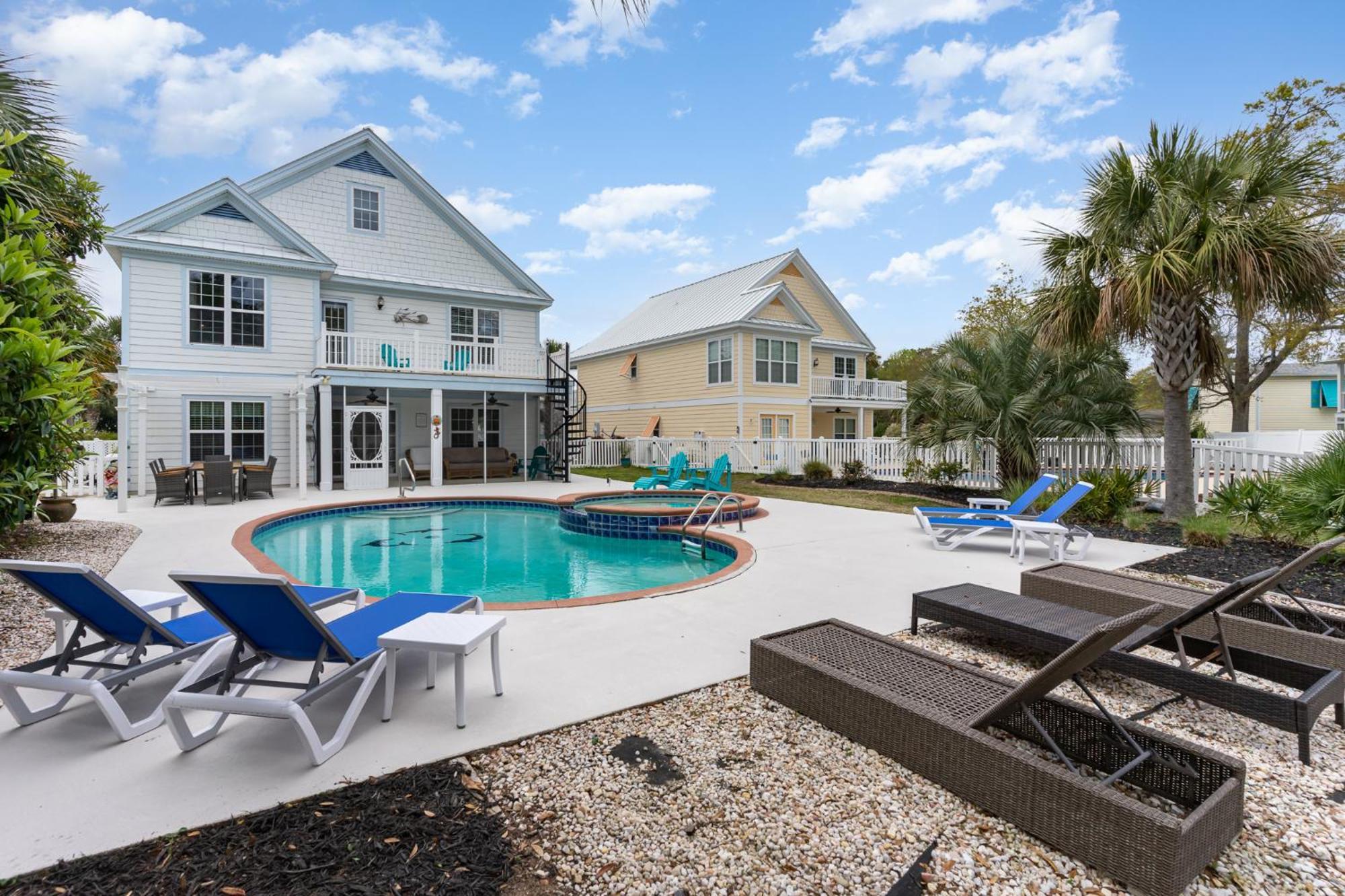 Beautiful Surfside 5br 4.5 Ba House With Private Pool Holiday home Myrtle Beach