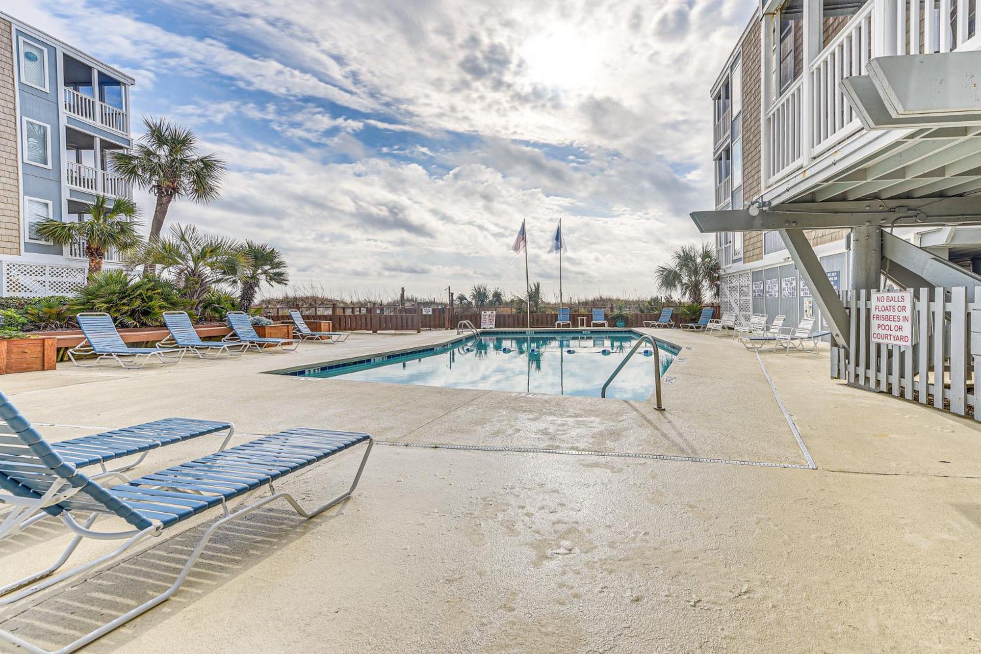 Oceanfront North Myrtle With Pool Apartment Myrtle Beach