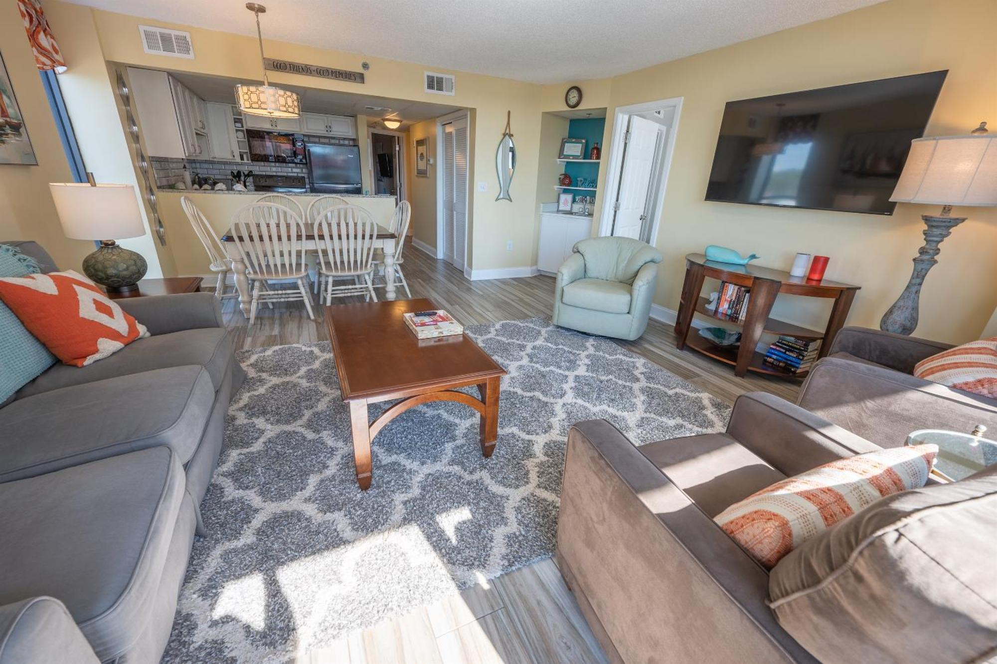 Updated Oceanview 2 Bedroom At Dunes! 2951 *