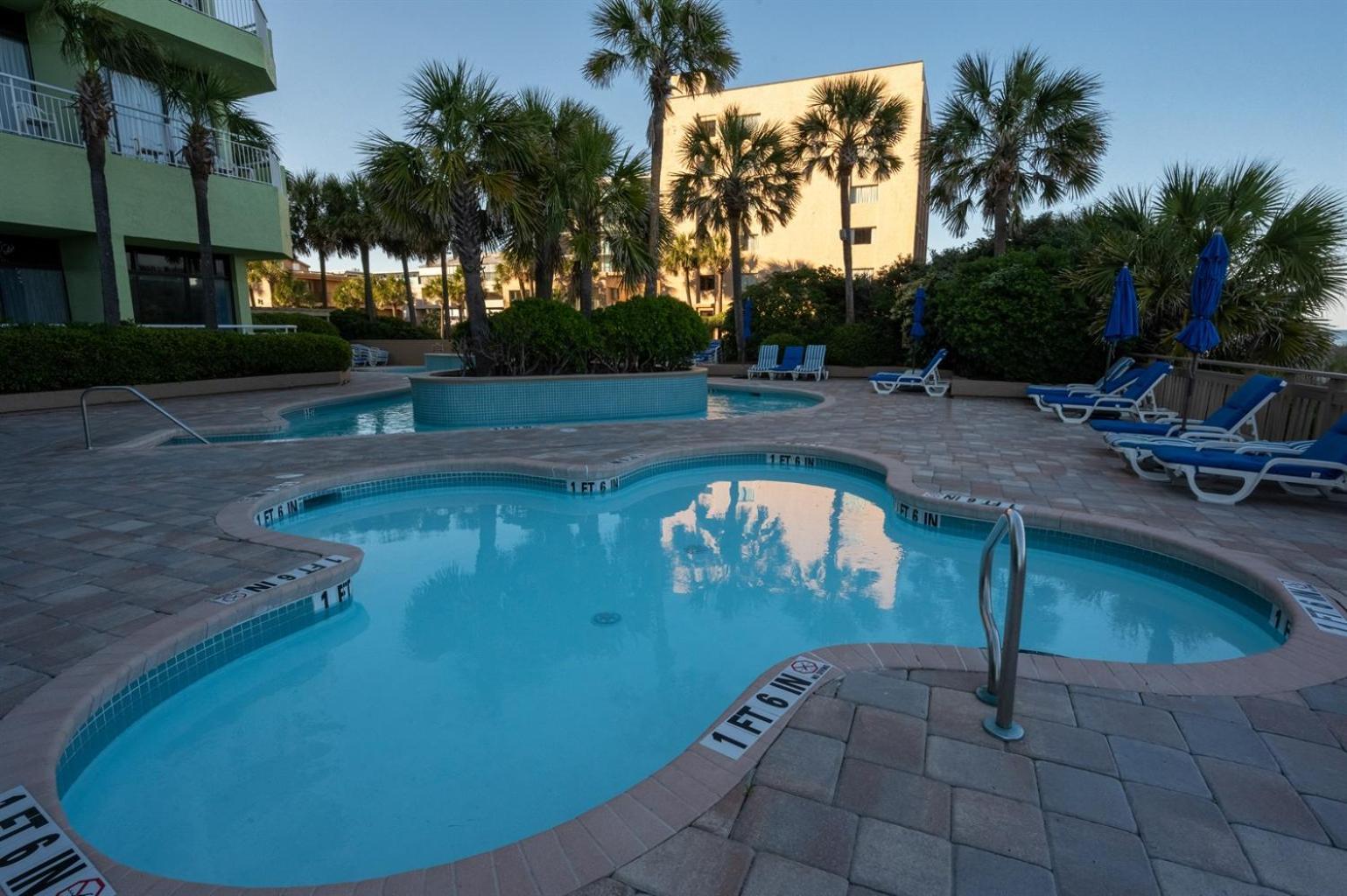 Oceanfront 1br With Heated Pools, Coral * Myrtle Beach