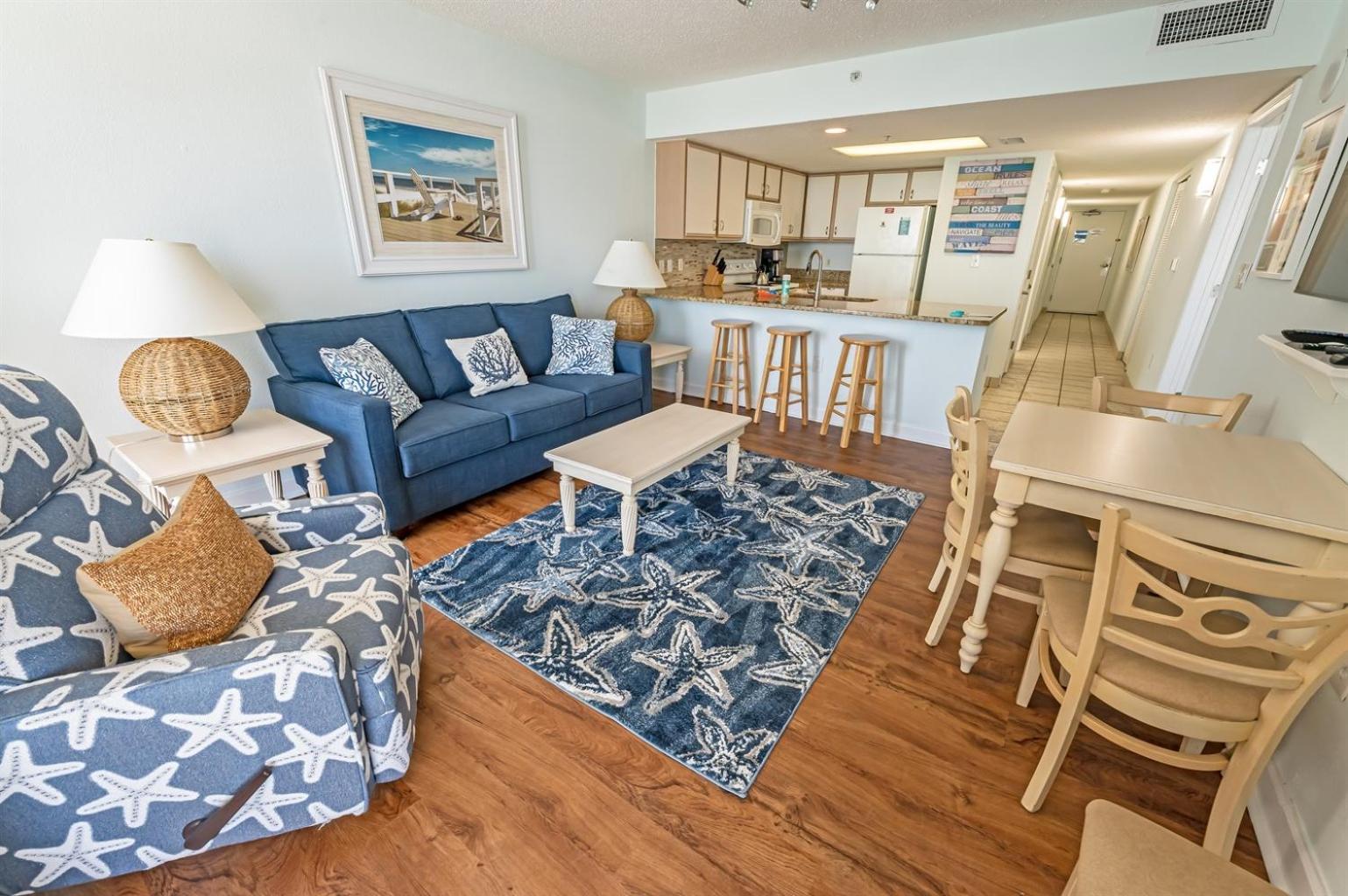 Baywatch Renovated, Unobstructed Oceanfront Views! Holiday home Myrtle Beach