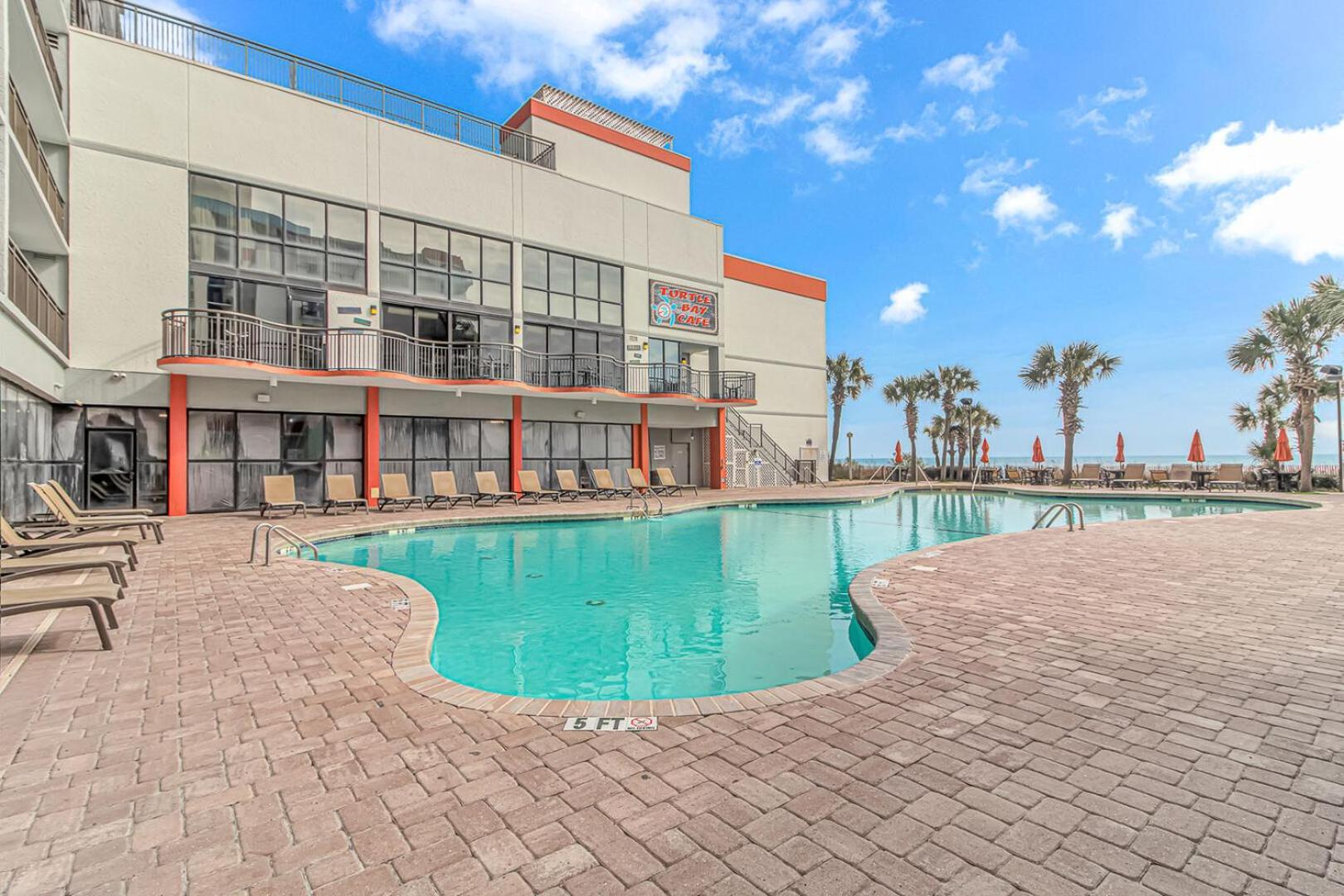 Immaculate Ocean View King Suite!- Grande Cayman Unit 437 - Sleeps 4 Guests!