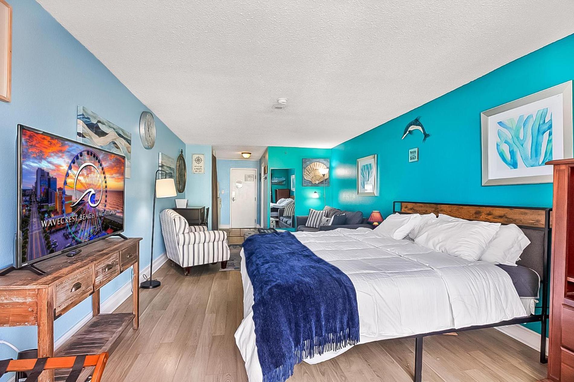 Apartment Beachfront Oasis At Sea Mist Resort! King Bed! Fully Remodeled! *