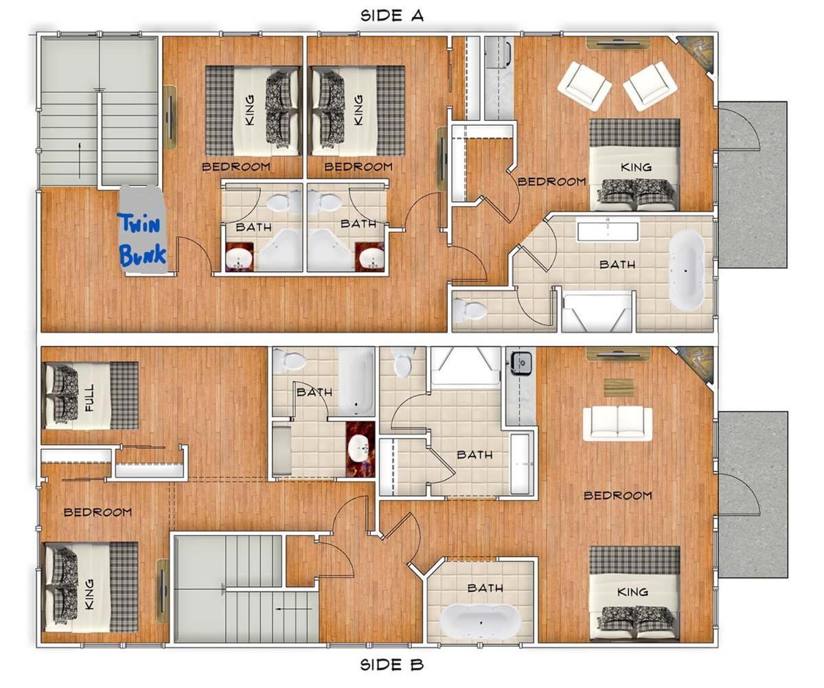 1207 S Ocean A & B By Together Holiday home
