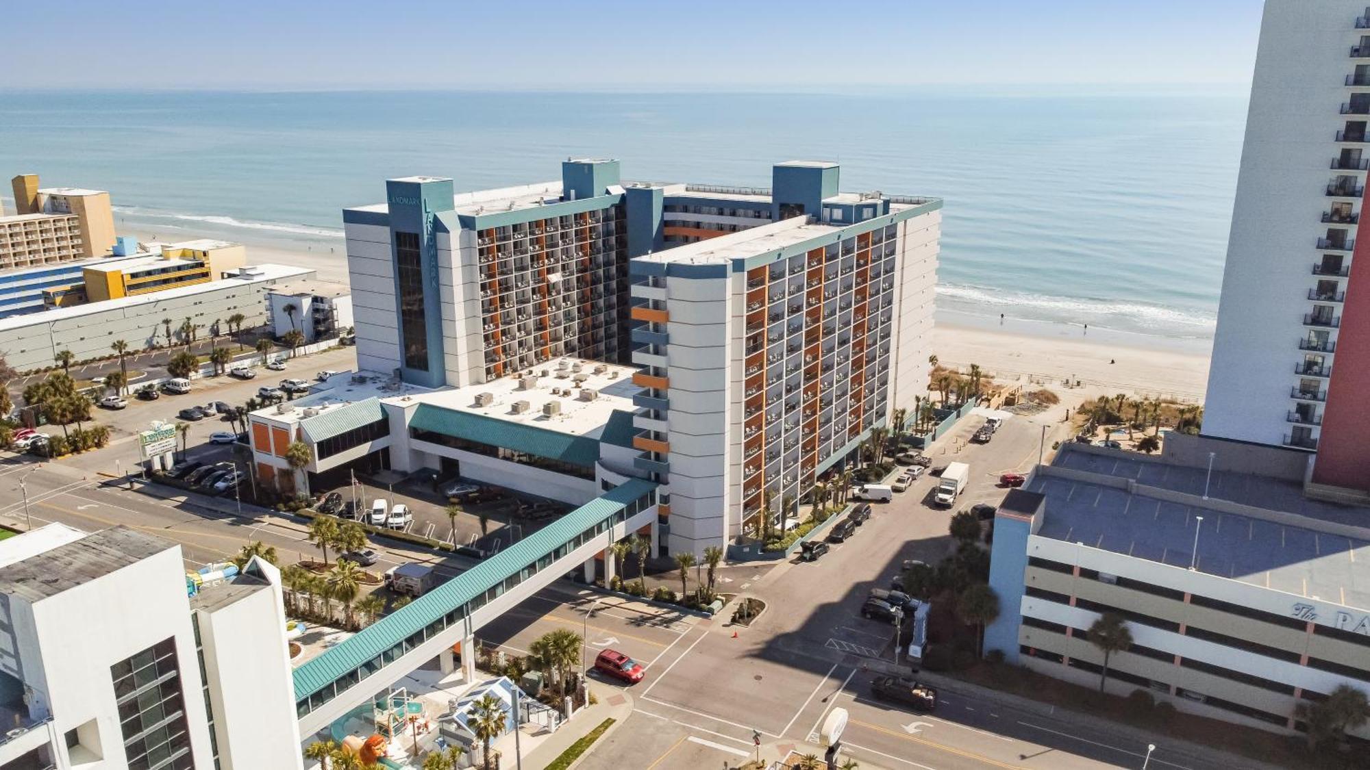Ocean Front King Myrtle Heated Pools Landmark Apartment Myrtle Beach