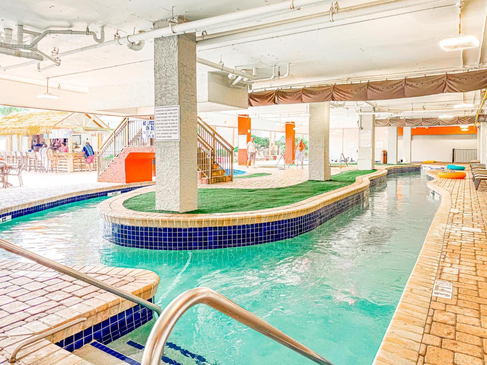 Tropical At Oceanfront W Lazy River