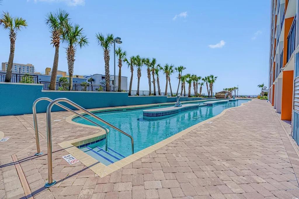 Apartment Ocean Front King Myrtle Heated Pools Landmark