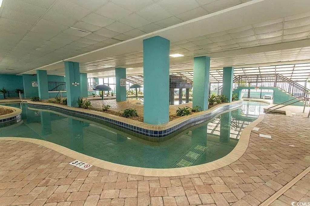 Apartment Ocean Front King Myrtle Heated Pools Landmark