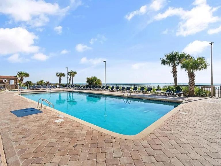 Ocean Front King Myrtle Heated Pools Landmark Apartment Myrtle Beach