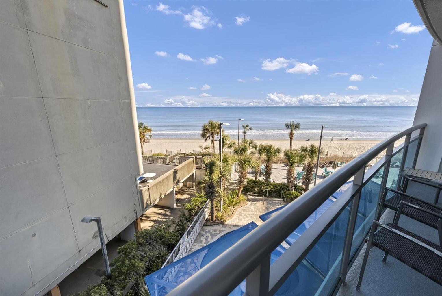 Oceanfront Myrtle Beach 2-Br Condo With Hot Tubs Aparthotel