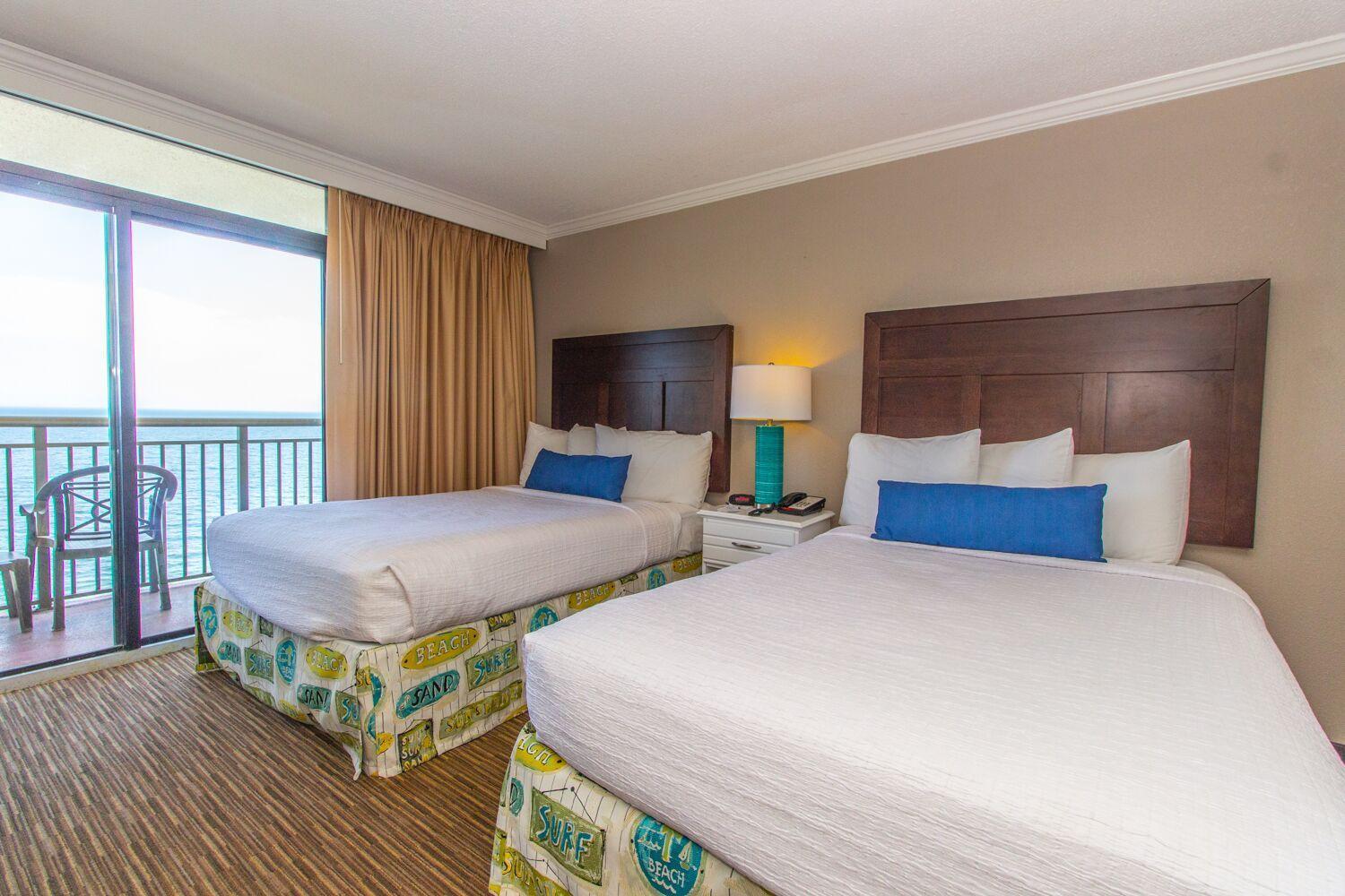 Oceanfront Caravelle 1512 And1513! Sleeps 8! Private Entrances! Holiday home Myrtle Beach