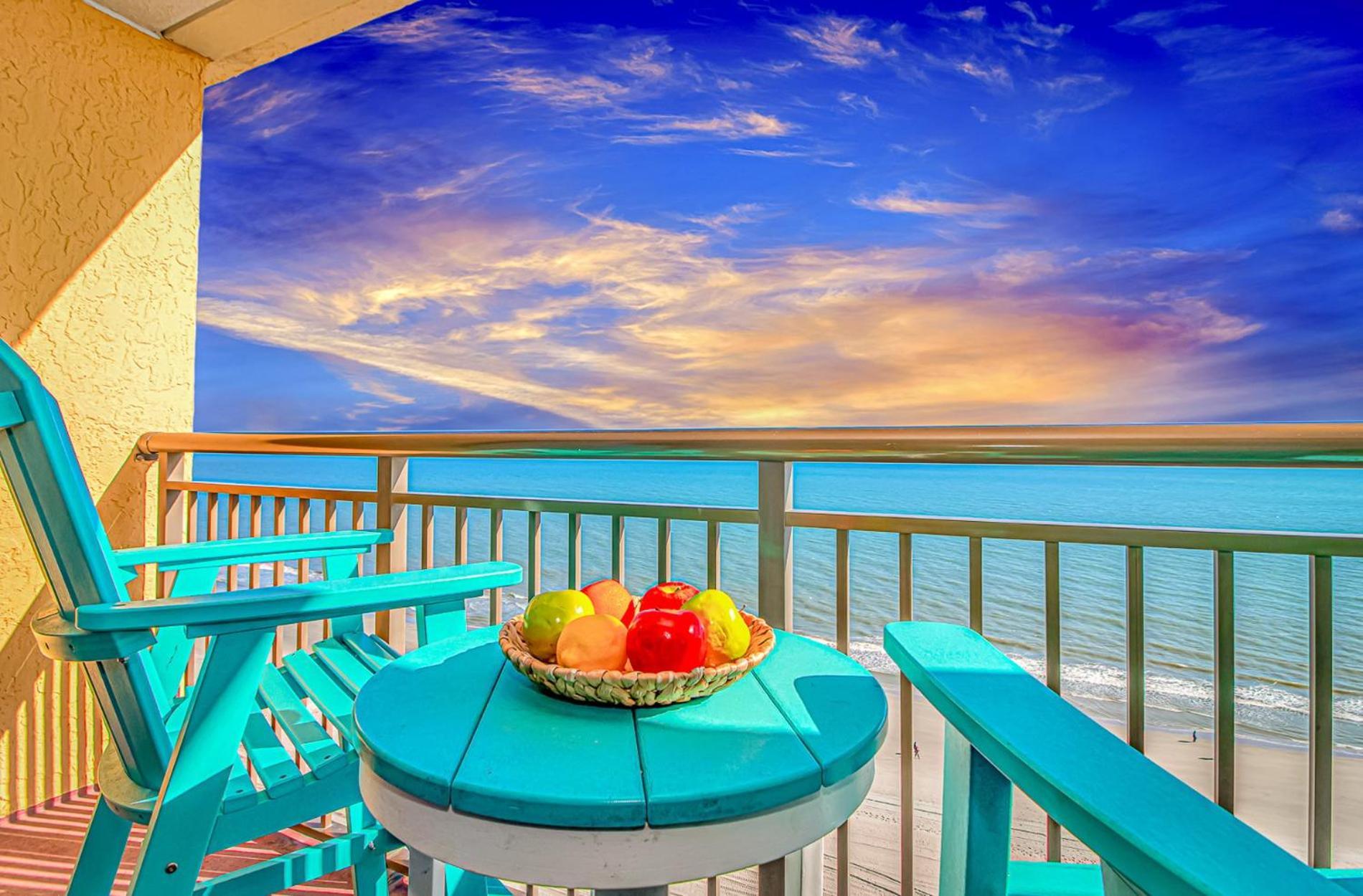 Oceanfront Caravelle 1512 And1513! Sleeps 8! Private Entrances! Myrtle Beach