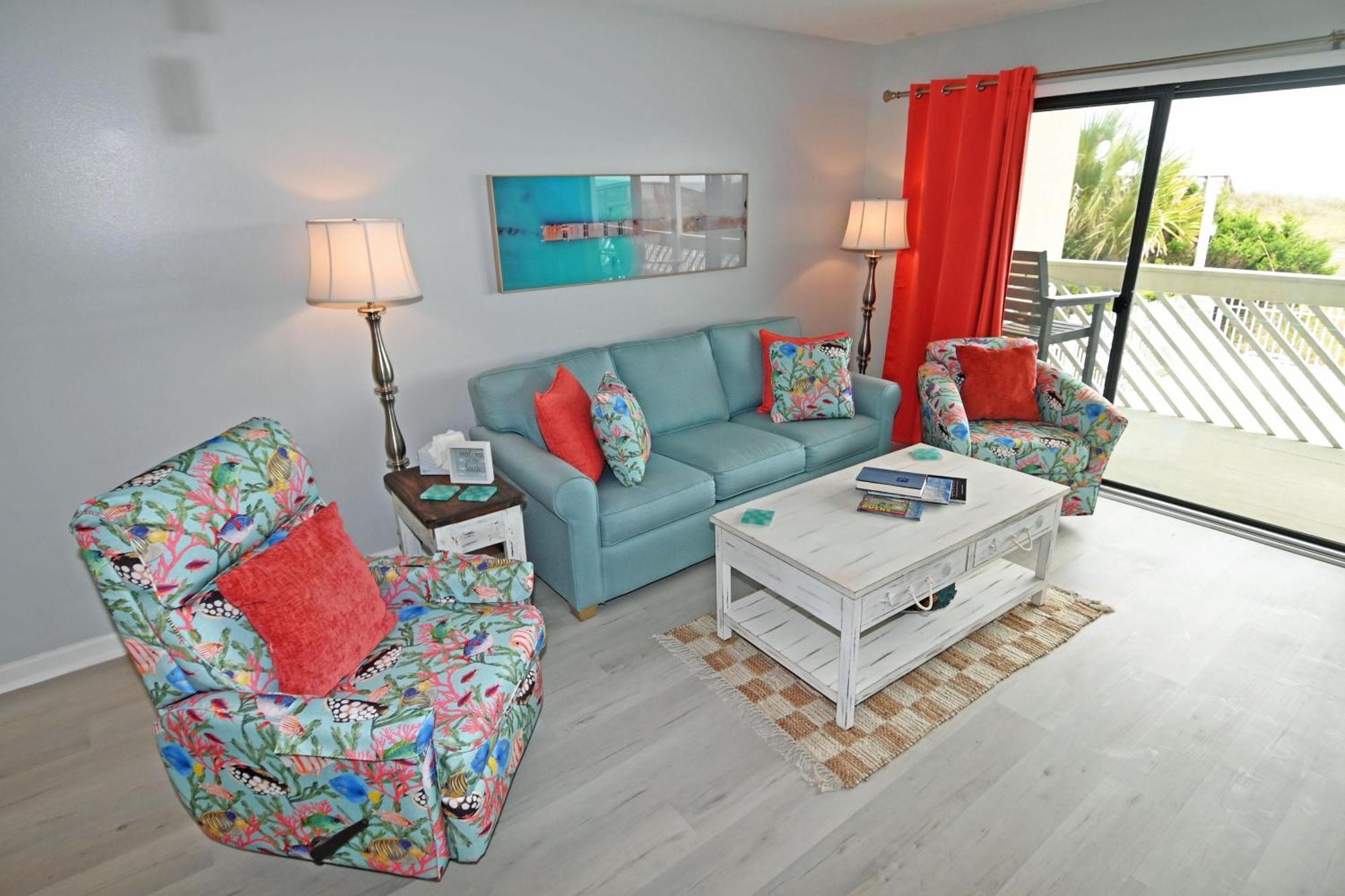 Holiday home Ocsh105 Ocean Shores Oceanfront 3br/2b Condo, Private Balcony