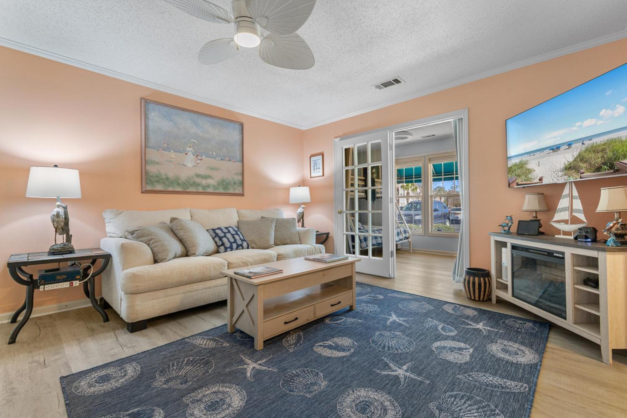 Apartment Charming In Savannah Shores- No Stairs! Close To Beach! *
