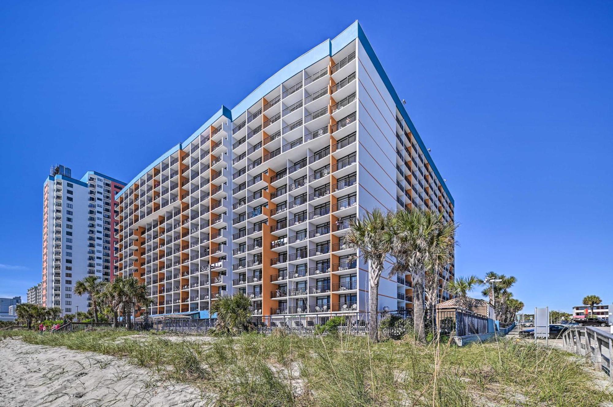 Pools And Spas Beachfront At Landmark Apartment Myrtle Beach
