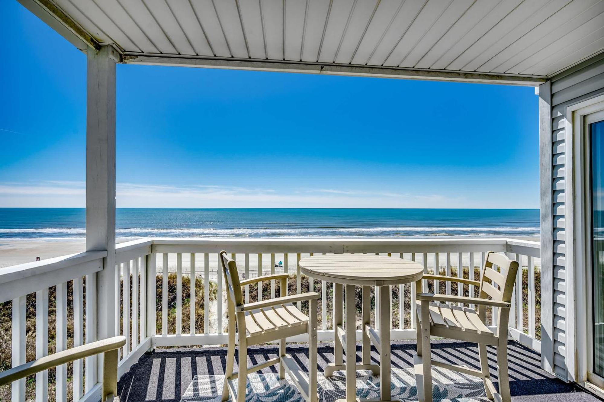 Fishtales Modern Oceanfront End Unit W Pool * Myrtle Beach