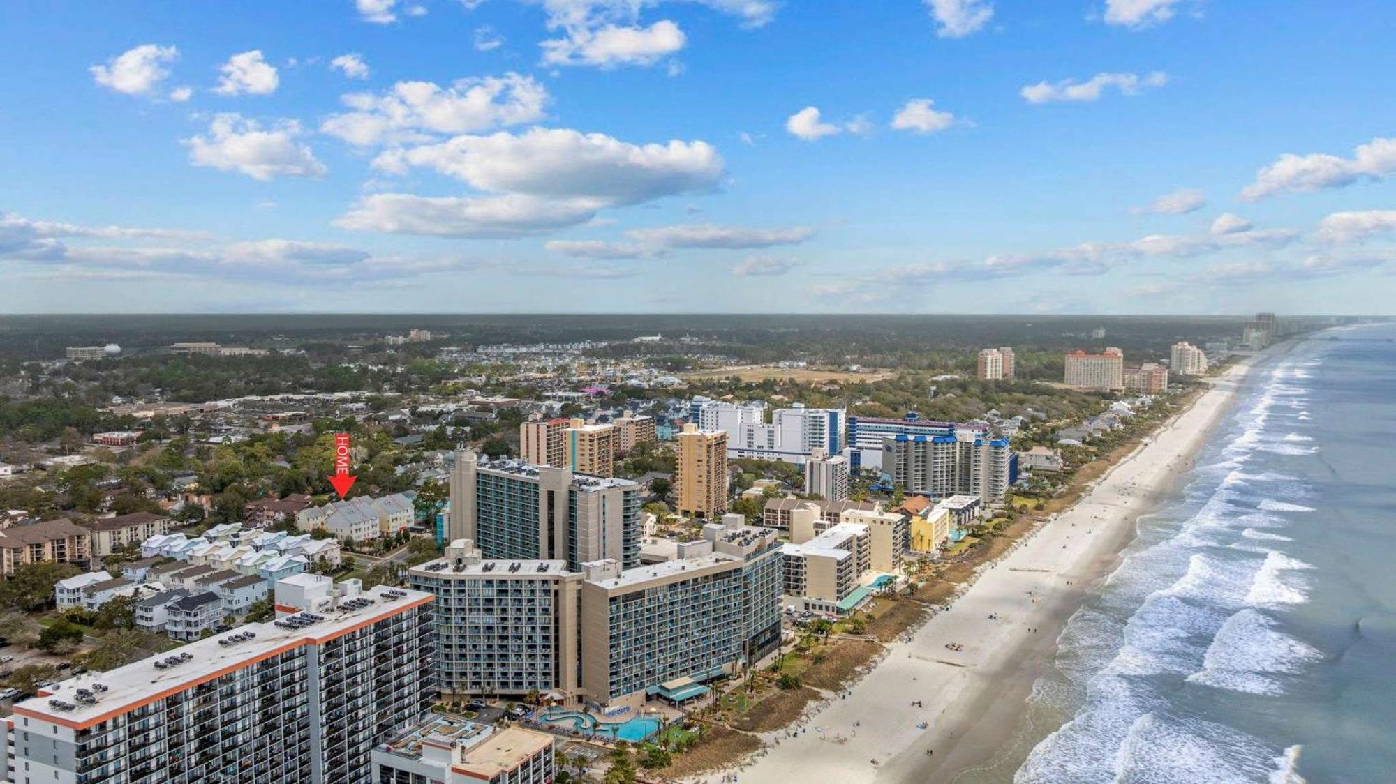 3br 3ba Townhouse One Block From The Myrtle Beach