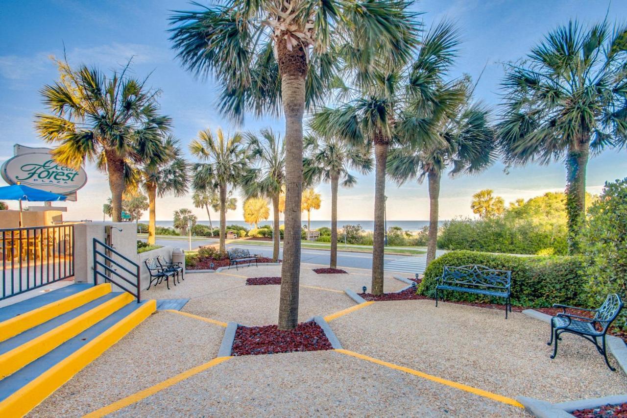 Scenic Views From The Balcony At Ocean Forest Plaza *