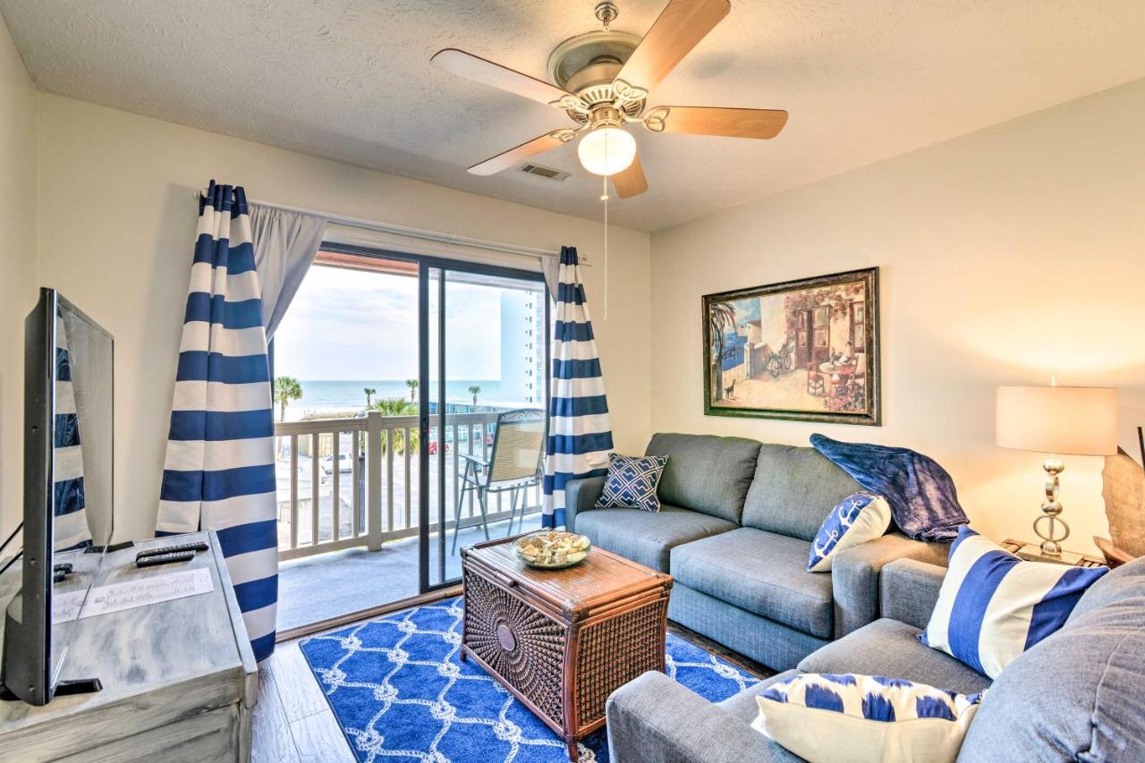 Apartment Cozy With Balcony And Ocean View Walk To Beach! Myrtle Beach