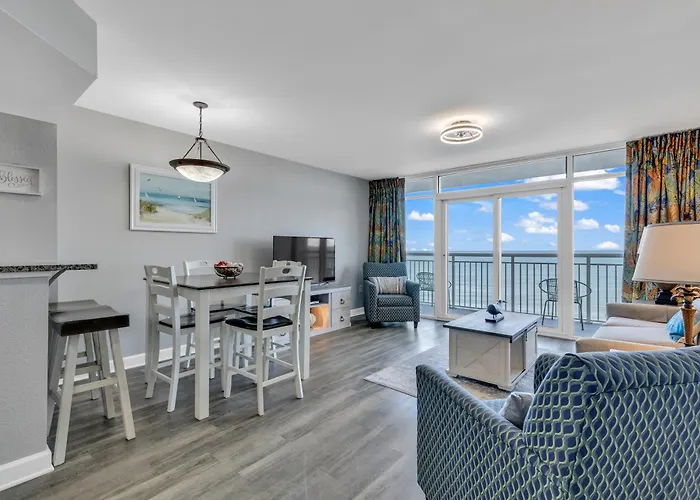 Ocean View 1Br Condo With Private Balcony