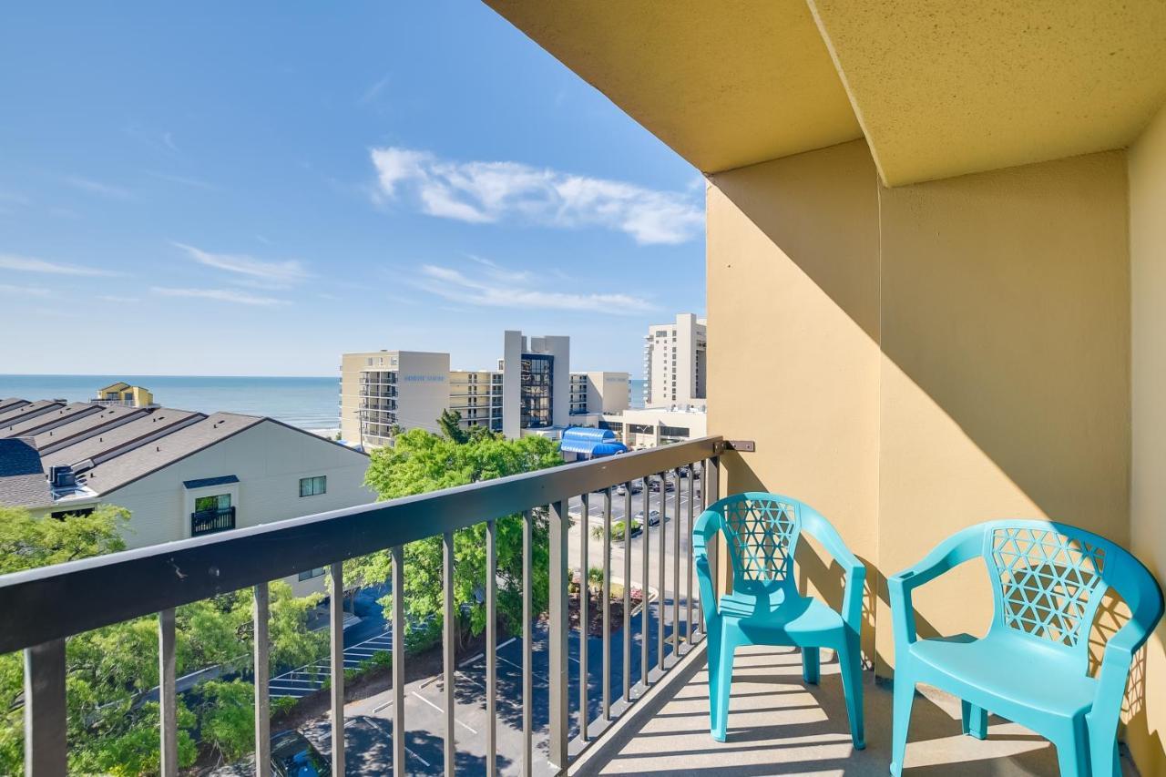 Apartment Myrtle With Ocean View And Pool Access! Myrtle Beach