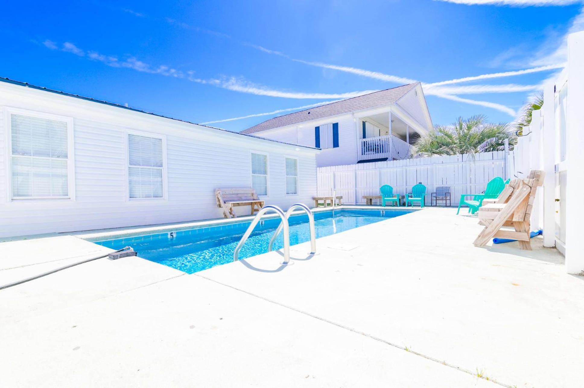 Suns Out Steps To W Private Pool In Cherry Grove Holiday home