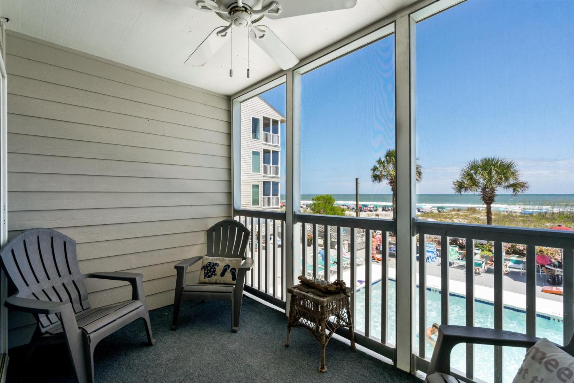 Pelican's Watch Serene Oceanfront Unit 102