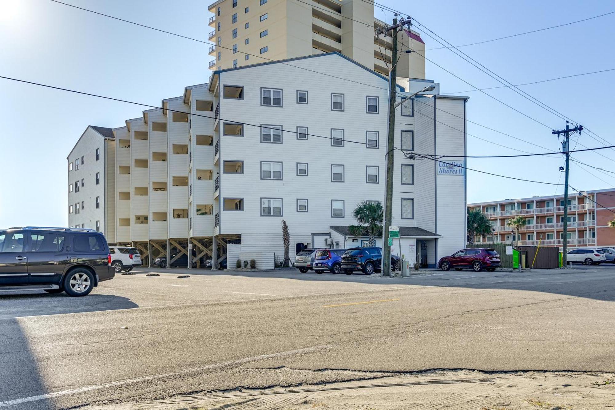 Cozy Beachfront With Wifi, Views And Pool Access * Myrtle Beach