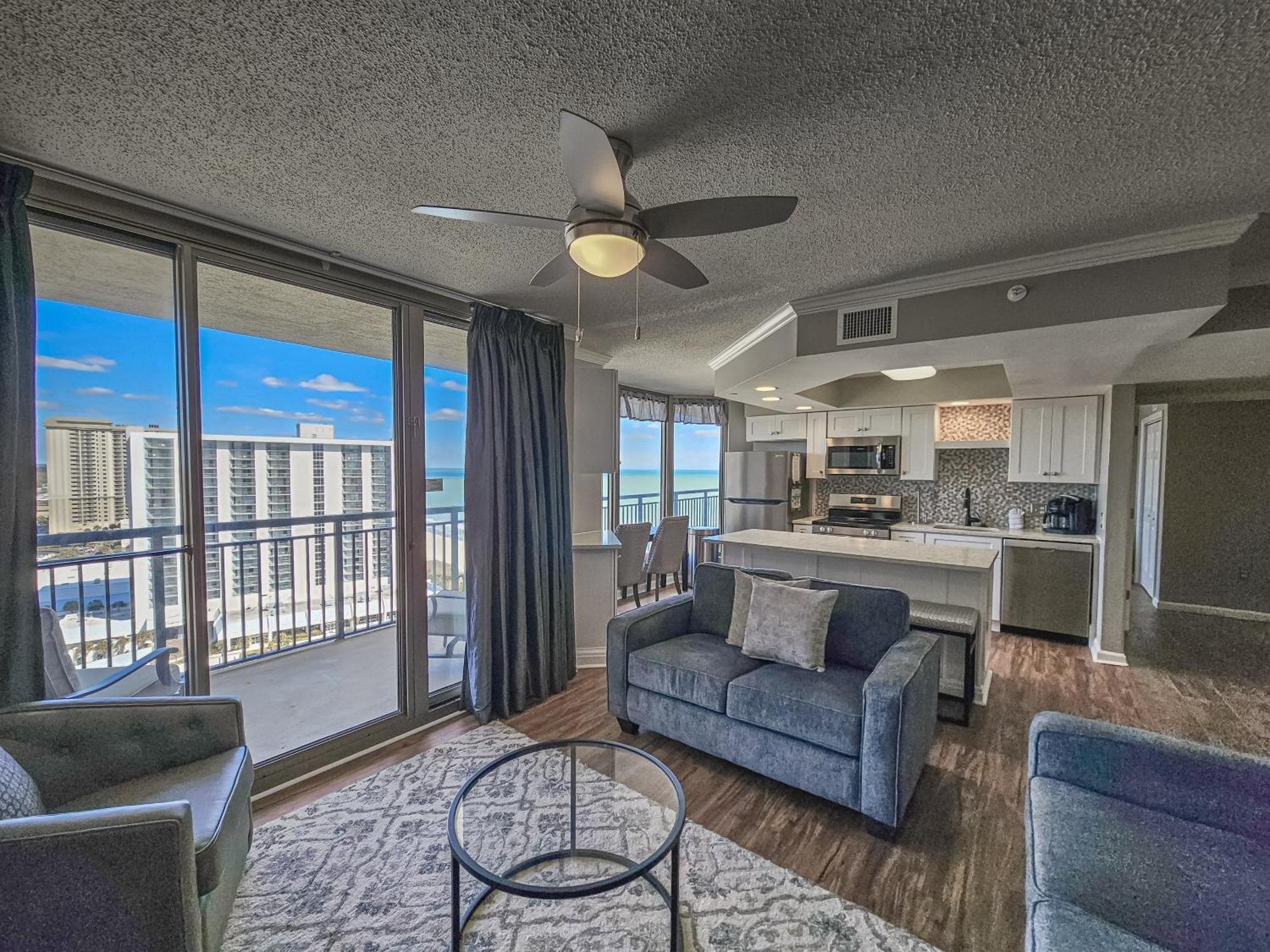 Apartment 1707 Brighton, Impressively Remodeled, 3 Bedroom Ocean View *
