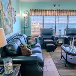 Luxurious Ocean View Queen Suite - With New Led Fireplace! Palace Resort Unit 2210