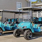 Backyard Oasis 1 Mile To Beach Golf Cart Friendly