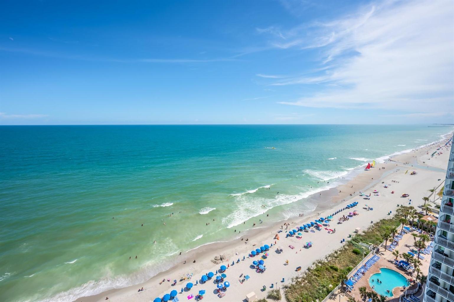 Hotel Access! 2-br W Balcony & Shared Pools Myrtle Beach