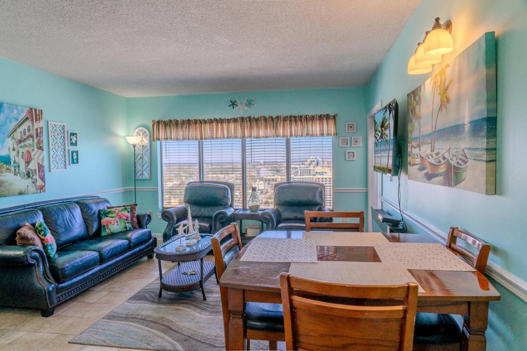 Holiday home Luxurious Ocean View Queen - With New Led Fireplace! Palace Unit 2210 Myrtle Beach